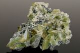 Green Titanite (Sphene) and Muscovite Association - Pakistan #175080-2